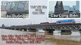 Chính Thức Cho Phép Tàu Chạy Qua Cầu Long Biên Cầu Đuống Sau Khi Đoàn Tàu Thử Tải Cầu Đi Qua An Toàn