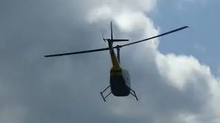 Rotorway Robinson R44 - helicopter, Turku Fair 2017