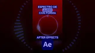 Shaped Audio Spectrum in After Effects 