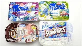 German Sweets   Nestle Mars, M&M's and Monte Smurfs Dessert
