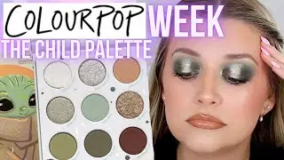 COLOURPOP THE CHILD PALETTE REVIEW | COLOURPOP WEEK DAY 3 COLLAB! | Luce Stephenson