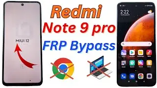 Redmi Note 9 Pro FRP Bypass | Google Account Unlock | MIUI 12 | Without PC 🔥