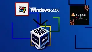 How to install Winows 2000 in VirtualBox