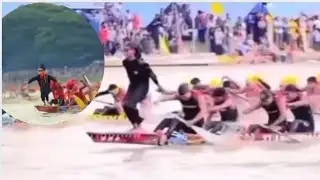 Remaja viral dengan tarian memukau Pacu jalur