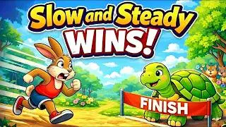 The Hare and The Tortoise Story | Slow and Steady Wins the Race