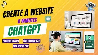 Create a Website Using ChatGPT | No Coding, No Domain, No Hosting!