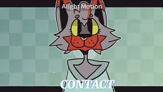 contact // animation meme // flipaclip