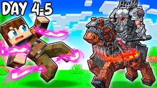 Days 4-5 as THE LAST DRAGON TRAINER in Minecraft