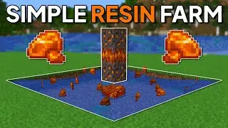 Minecraft Resin Farm 1.21.4 | Easiest Design!