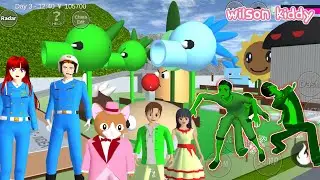 Yuta Mio Dikejar Angsa Ke Taman Zombie 😱😲 | Sakura Simulator | Game Wilson Kiddy