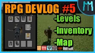 Levels, Items & Map - RPG Game Devlog #5 ( UE4 )