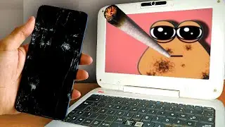 Convertí mi laptop del gobierno en un CELULAR 🤑🥶🔥