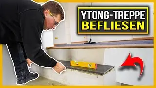 YTONG-TREPPE FLIESEN - Trittstufen mit Feinsteinzeug-Fliesen belegen! | Home Build Solution