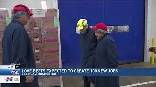 Slaughter Tours Love Beets to Announce the Creation of More Than 100 New Jobs
