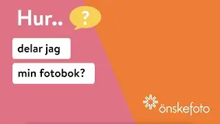 Hur kan jag dela min fotobok?