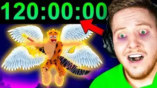 120 Hours in BLOX FRUITS in Roblox..