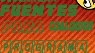 Descargar fuentes para photoshop cs6