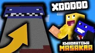ZEMŚCILIŚMY SIĘ NA DZUNIORZE WRAZ Z SKKF'EM! - Minecraft Kwadratowa Masakra