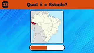 Adivinhe TODOS os Estados do Brasil pelo mapa (sem alternativas)