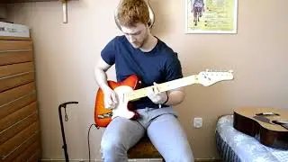 Amazing Schecter Telecaster PT Standard ACB!! - blues solo improvisation FULL HD
