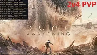 Dune Awakening - Deep Desert 2v4 PvP with 
