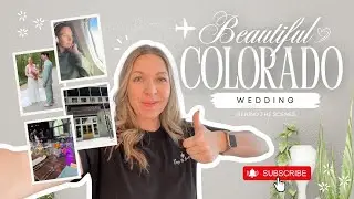 How to THINK like a Wedding Planner | BTS Colorado Wedding