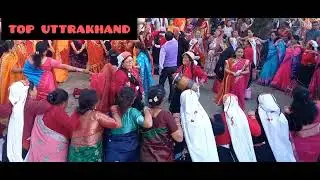 नंदा देवी।। डीडीहाट।। मंदिर बहुत खूबसूरत  झोड़ा चंचारी।।2024,,
