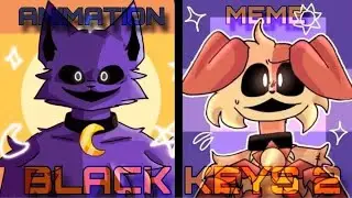 BLACK KEYS 2 // SMILLING CRITTERS// animation collab with @Zhasky