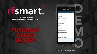 Purchase Order Receipt in Oracle Cloud