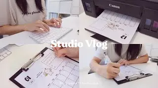 Vlog 🎊 Starting & Setting Up My Etsy Shop | Side Hustle | Selling Printables
