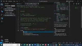 Define Class in Python