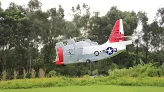 Experimental Tilt wing RC Model Aircraft. PNP LTV XC 142 Tilt wing