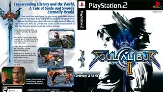 SOULCALIBUR 2 - PS2 TEST EN SAMSUNG GALAXY A34 5G - ANDROID 15 -  ONE UI 7.