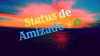 Status de Amizade ❀✿