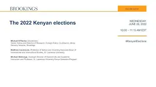 The 2022 Kenyan elections