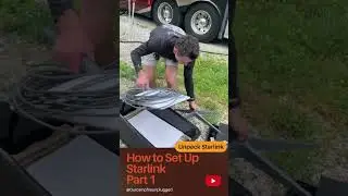 Unboxing Starlink: What's Inside the Ultimate RV Internet Solution? #starlink #rvlife #rvinternet