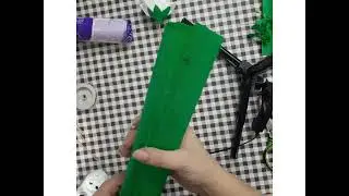 Мастер класс «Букет роз из ватных дисков»