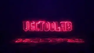 Neon Light Logo Reveal | After Effect