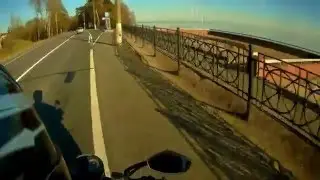 Motoride to the seaside