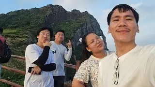 성산일출봉... the Sunrise Peak south Korea volcanic crater...#jejuisland 