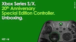 Xbox 20th Anniversary Special Edition Controller & Dynamic Background | Xbox Series S/X | Unboxing