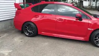 Cosmis r1 wheels on the sti