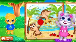 Musical puzzles for children. Playground. Музыкальные пазлы для детей. Детская площадка