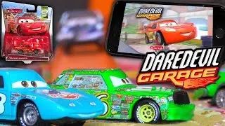 Disney Pixar Cars Lighting McQueen Master And More - Cars Daredevil Garage