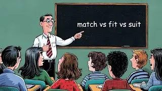 Match, Fit, or Suit? Learn the Difference with Simple Examples!