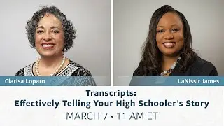 Transcripts: Effectively Telling Your High Schooler's Story
