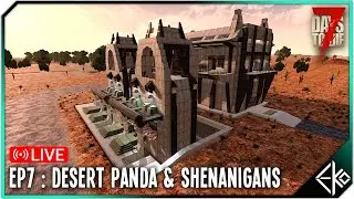 Touring the Desert Panda + Race Sneak Peak | Eko Community Server |  S3 : EP7  | 7 Days to Die