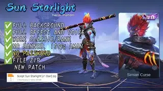 Script Skin Sun Starlight No Password | Script Skin Sun Starlight Terbaru
