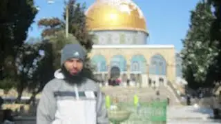 Snow in Al Aqsa, Jerusalem January 2013