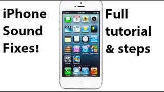 How to FIX iPhone Speaker & SOUND problem - PROVEN